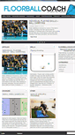Mobile Screenshot of floorballcoach.org